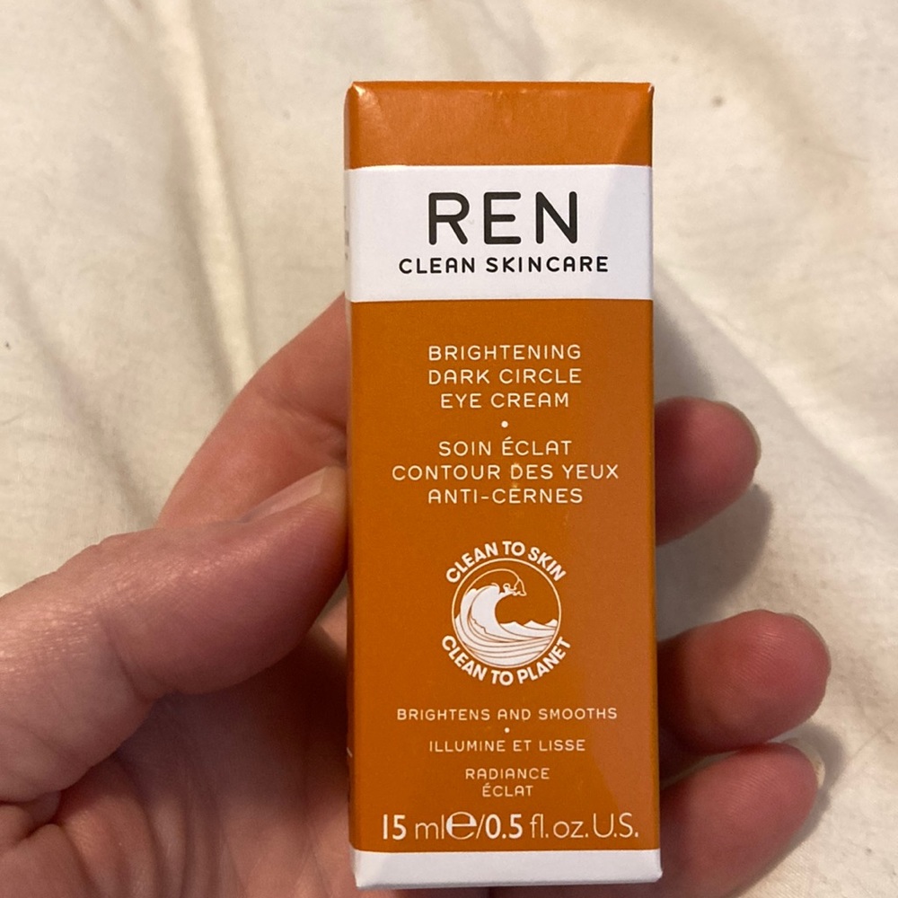 REN brightening dark circle eye cream